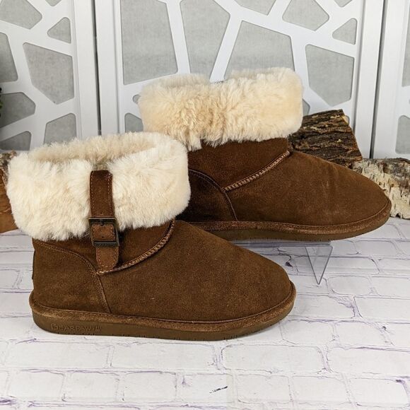 BEARPAW Abby Fold-Over Boots - Picture 3 of 8